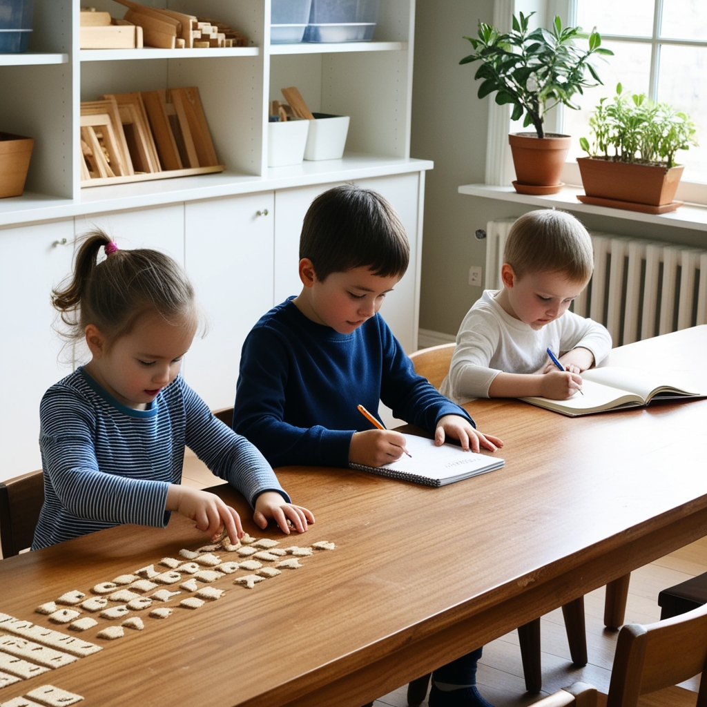 Complete Montessori Homeschool Activities by Age