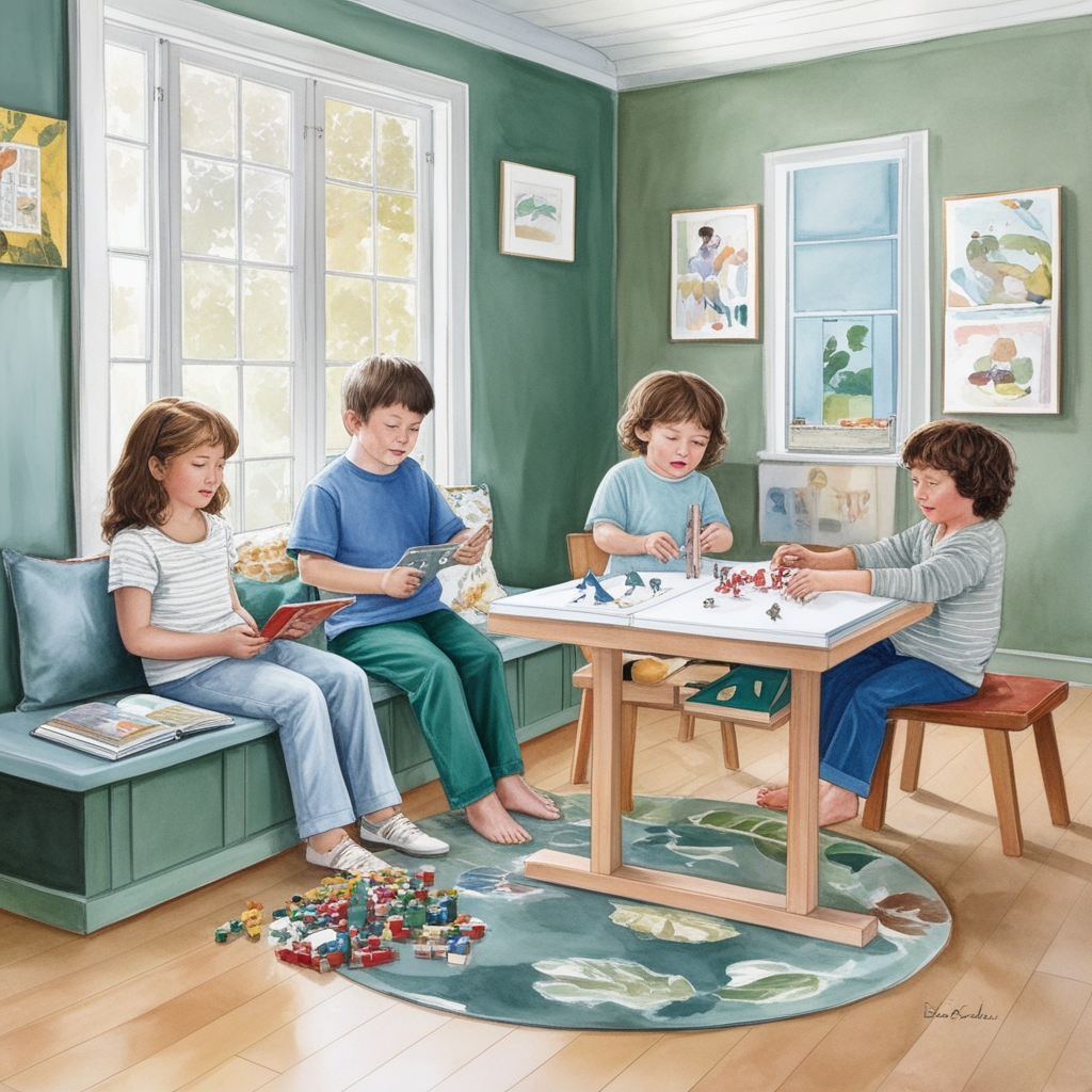 Complete Homeschool Schedule for Multiple Kids