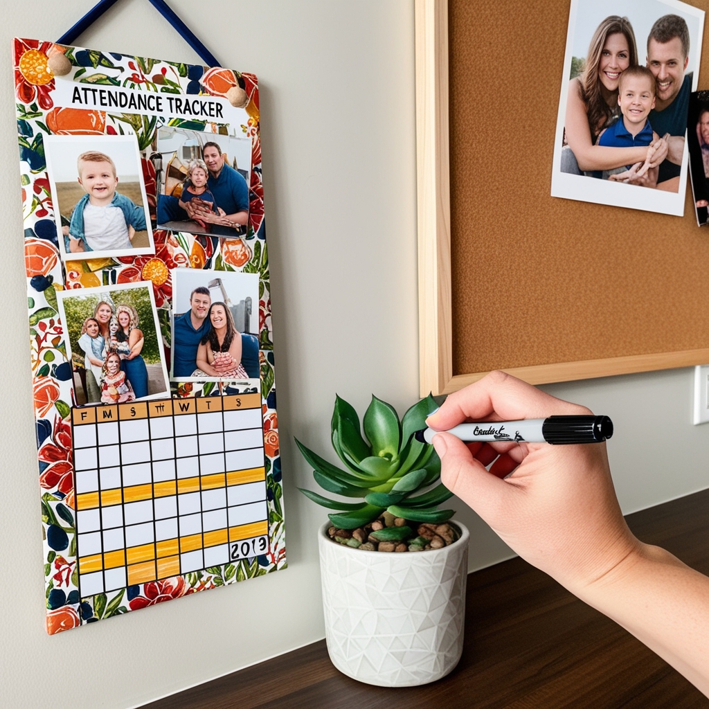 Free Homeschool Attendance Tracker Printable